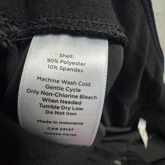 NWT Talbots Black Velvet Plus Size 22W Pants Elastic Waist‎ Stretch BRAND NEW! - Picture 4 of 11